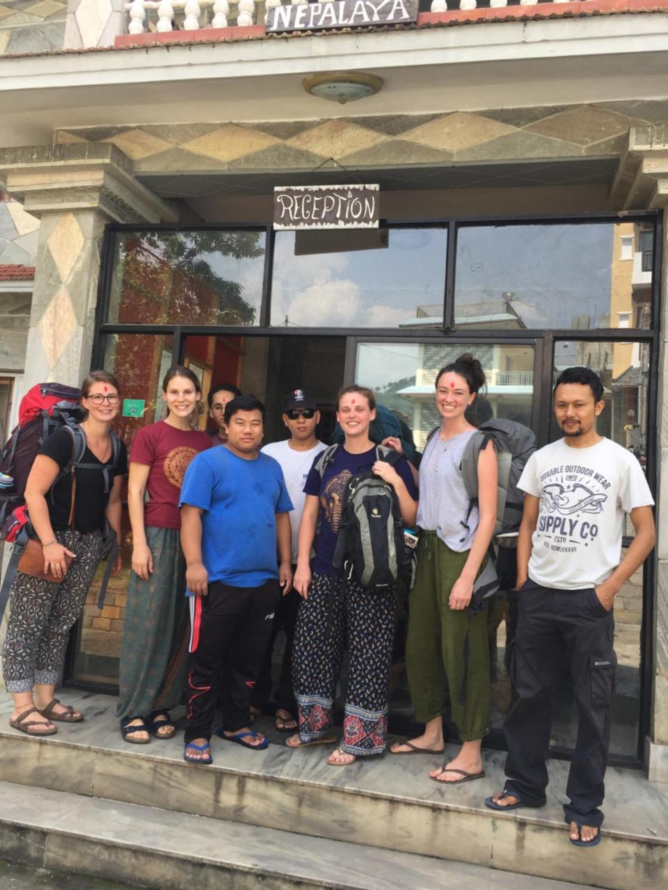 Nepalaya Eco Hostel Покхара Экстерьер фото