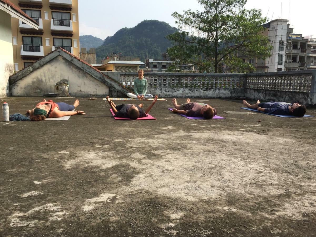 Nepalaya Eco Hostel Покхара Экстерьер фото